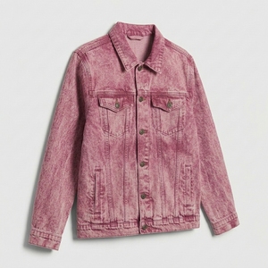 Veste en jean pour homme haut de gamme, best-seller, tendance, streetwear décontracté avec fabrication OEM ODM et solutions d'approvisionnement internationales. - Product Image 3