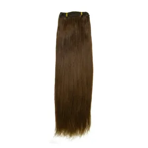 Perruque complète en dentelle 100 % cheveux humains Remy, lisse, avec mèches, longue, brune, texture ondulée naturelle, personnalisable - Product Image 1