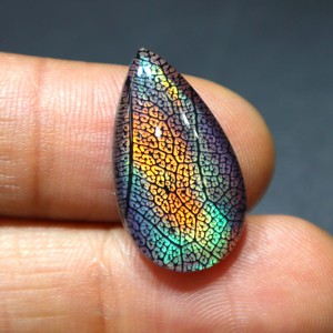 Piedra Preciosa de Ópalo Monarca Doble, Ópalo de Fuego Arcoíris, Joyería de Ópalo Monarca Hecha a Mano, Anillo de Ópalo Monarca Doble, Joyería de Ópalo Colorido - Product Image 1