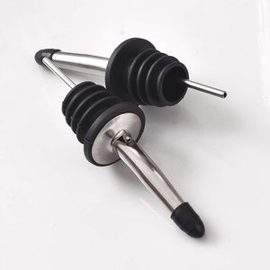 Factory Price Stainless Steel Reusable Durable Eco-Friendly <b>Wine</b> Oil Pourer Classic Free Flow Tapered Spout Bottle <b>Stopper</b> - Product Image 1