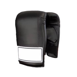 Gants de boxe lestés en cuir pour MMA, grappling, entraînement au sac de frappe, sparring, arts martiaux, anti-humidité, ajustables - Product Image 6