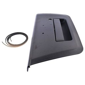 Maniglia del portellone posteriore in ABS con finitura cromata per Nissan Frontier 4 porte 4.0L V6 GAS DOHC 2005-2013, nuova, colore nero - Product Image 2