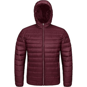 Men's Puffer <b>Jacket</b> 100% Nylon Material <b>Waterproof</b> Windproof Stand Thick Puffer <b>Jackets</b> Front Cotton Filled Streetwear <b>Winter</b> - Product Image 1