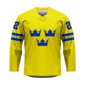 Elite Hockey Jersey Custom Team Ice Hockey Uniform Professional Athletic Shirt Personalized Sports Apparel Breathable Hockey - Product Image 1