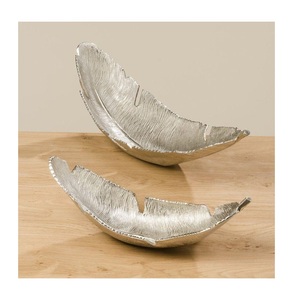 ชามผลไม้ดีไซน์สวยหรูบนชามเงิน - Product Image 4