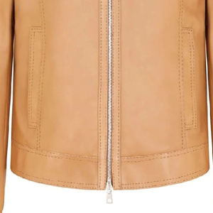High Quality Leather Jackets Custom Luxury Men's Slim Fit Motorcycle Leather Jackets Hot Selling Customized Zipper Design Jacket - Product Image 6