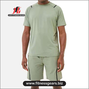 Conjunto de Camiseta y Pantalones Cortos de Invierno para Hombre, Talla Grande, Ligero, Transpirable, con Capucha, Corte Holgado, Personalizado - Product Image 1