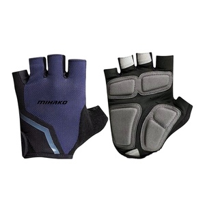 ถุงมือแข่งรถครึ่งนิ้วแบบกำหนดเองระบายอากาศได้ดีอุปกรณ์ออกกำลังกายสำหรับกีฬากลางแจ้งสำหรับรถจักรยานยนต์ขี่จักรยานฤดูร้อน - Product Image 1