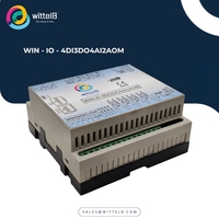 Módulo IO con 16 Puertos de Entrada Digital, Memoria Flash y EPROM, Interfaz Modbus RTU RS485 (WIN-IO-4DI3DO4AI2AOM)