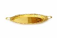 Plateau de service en or de luxe pour décoration de mariage, plateau décoratif arabe islamique pour Ramadan, plateau à thé en métal de qualité supérieure