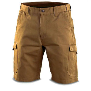 Custom Logo Cargo Shorts Summer Men's Elastic Waist Shorts Cotton Cargo Shorts Casual Loose Outdoor Sport Cargo Short - Product Image 6