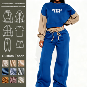 Conjunto Deportivo Informal de Dos Piezas con Capucha para Mujer, Estilo Jogger, Ropa Deportiva Urbana - Product Image 2
