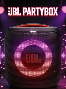 PartyBox Encore Essential 2-Portable Battery-<b>Powered</b> Party Speaker with AI Sound Boost,Up to 15 Hours of Play time,Multi-Speaker - Product Image 5