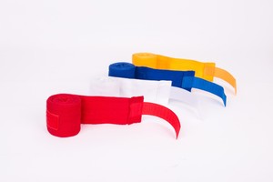 Gants de boxe pour hommes, femmes et jeunes avec bandages élastiques de Muay Thai MMA, poignées respirantes antidérapantes pour l'entraînement et le sport - Product Image 1
