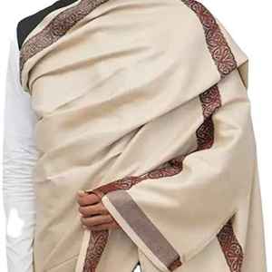 Men Classic Winter <b>Wool</b> Shawl Solid Soft Warm Breathable Traditional Formal <b>Wrap</b> - Product Image 6