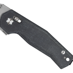 Cuchillos Plegables con Mango Texturizado Negro y Hoja Ancha de Acero Inoxidable, Ranura para el Pulgar, Estructura Plegable Compacta para Actividades al Aire Libre - Product Image 6