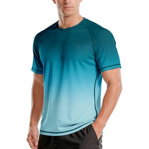 Camiseta Deportiva de Manga Corta Blanca para Hombre, Ecológica, de Secado Rápido, 180g, Spandex/Poliéster, Transpirable, UPF50+, Compresión, Harry - Product Image 3