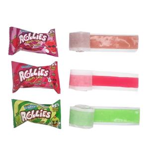 TikTok Vente Chaude Roll up Everything Bonbons Halal Saveur De Fraise Gelée Gommes 18g Jus De Fraise Fruité Roll - Product Image 4