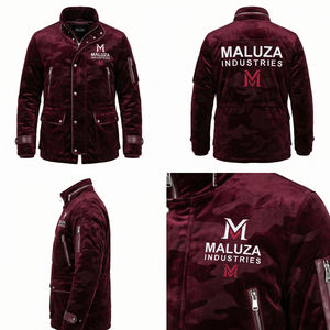 Chaqueta con Capucha de Camuflaje Premium para Hombre, Multibolsillos, Estilo Urbano, para Invierno, Ropa MALUZA INDUSTRIES - Product Image 6