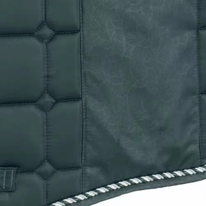 Ensemble de tapis de selle et de voile pour cheval, en mousse satinée, confortable, pour dressage et saut d'obstacles, équipement d'équitation de course, tendance du moment - Product Image 3