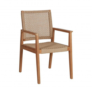 เก้าอี้สวนสไตล์คลาสสิกทันสมัยพร้อมหวายหวายผลิตใหม่จากชวากลางอินโดนีเซีย - Product Image 3