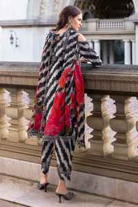 Servicio OEM, Trajes de Tela de Lino para Mujer, Diseño Moderno, Kameez Shalwar Dupatta, Bordado Intenso, Trajes Indios y Pakistaníes de 3 Piezas - Product Image 3