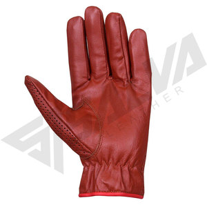 Gants de conduite en cuir de daim véritable pour homme, unisexes, de luxe, personnalisés, compatibles avec les écrans tactiles, pour moto et voiture, mode hiver, vente en gros - Product Image 4
