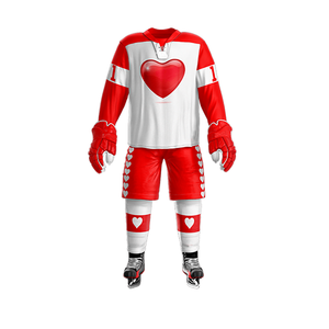 Unique Design Hockey Uniform Large Size Men Custom Ice Hockey Uniform New Wholesale High Quality Ice Hockey Uniforms - Product Image 4