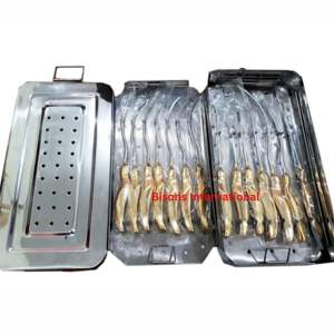 Juego de Instrumentos Quirúrgicos Manuales BISONS para Cirugía Estética y Plástica, Acero Inoxidable, Certificado CE - Product Image 1