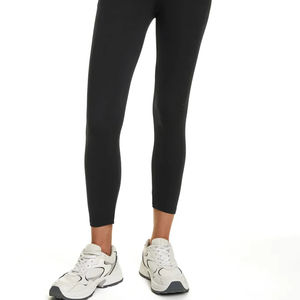 Leggings Capri pour femmes à taille haute, nouvelle conception, pour la gym, la course à pied / Leggings Capri pour femmes, nouvelle mode, couleur unie, respirants - Product Image 5