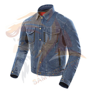 Services OEM et ODM disponibles pour les vestes en jean pour hommes, vêtements décontractés, manteaux en jean à boutons, vestes en jean oversize pour hommes - Product Image 2