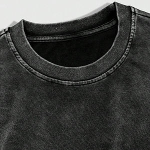 ชุดเซ็ตเสื้อยืดและกางเกงขาสั้นผ้าฝ้ายพิมพ์ลายหลวมๆ สไตล์ยูนิเซ็กซ์ ลดราคาสุดร้อนแรงช่วงซัมเมอร์ ดีไซน์ซับในด้านหน้า แบบเรียบง่าย สามารถปรับแต่งได้ - Product Image 4