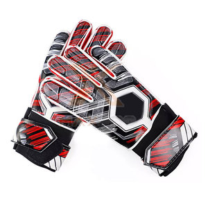 Gants de gardien de but de football en cuir de haute qualité, design unique, imperméables, antidérapants, fermeture à boucle pour les sports de plein air - Product Image 2