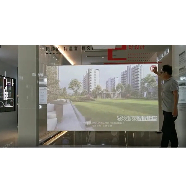 Large Interactive LED Touch Wall High Precision Digital Projection Screen System for Immersive Display and Gaming
