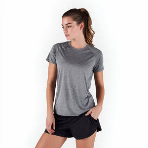 T-shirts de sport à séchage rapide pour hommes, sous-vêtement technique, coupe classique, t-shirts doux pour la gym, en Spandex/Polyester, écologiques, anti-UV - Product Image 6
