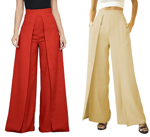 Venta al por mayor verano algodón Otoño Invierno nuevos pantalones vaqueros de color caramelo mujeres pantalones de un solo botón cintura alta pantalones de mezclilla de pierna ancha - Product Image 4