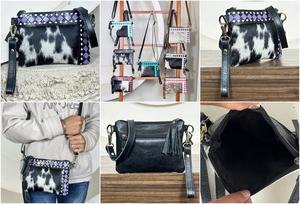 Sac bandoulière élégant en cuir de vachette véritable à motif à carreaux, idéal pour les femmes, parfait pour un usage quotidien – Collection Mars Expo 2026 - Product Image 3