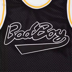 Camiseta de Baloncesto de Malla Negra para Hombre Spark Clothing, Sin Mangas, Cuello Redondo, Transpirable, con Logotipo Estampado en la Parte Delantera, para Todas las Temporadas - Product Image 4