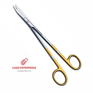 กรรไกรดึงหน้าเดวิส ใบมีดโค้งหยัก เครื่องมือผ่าตัด สแตนเลสสตีล - Product Image 4