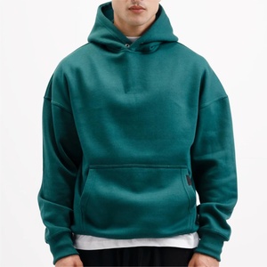 High Quality Heavyweight 100% Cotton <b>Fleece</b> Hoodie Custom Color Digital Print Applique Stonewashed Oversized Eco-Friendly Warm - Product Image 1