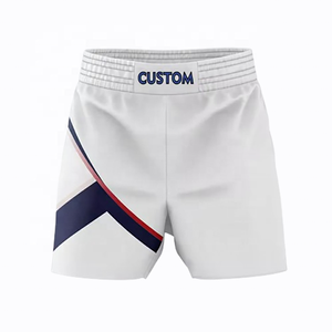 Camisetas de Muay Thai de Poliéster de Alta Calidad, Cintura Elástica, Top Sólido, Conjuntos de Moda para Gimnasio, MMA, Boxeo, Kickboxing, para Hombres y Mujeres, Tallas Grandes, OEM - Product Image 2