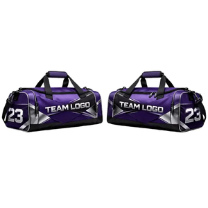 Sac de sport professionnel pour le basketball, spacieux, porte-ballons, rangement pour équipement, compartiment à chaussures, sac de voyage durable, équipement de qualité supérieure - Product Image 1