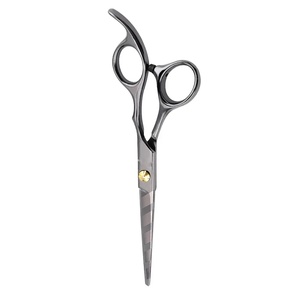 Ciseaux de coiffure professionnels en acier inoxydable à pointe affûtée pour droitiers, manche long, non pliables, pour usage en salon, Ryzer - Product Image 4