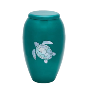 Urne funéraire en métal de style européen, design personnalisé, pour cendres humaines, capacité de 200/220 pouces cubes, fournitures funéraires durables - Product Image 4