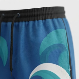 Shorts de basketball personnalisés pour hommes, séchage rapide, respirants, entièrement en mesh, option de conception OEM, coupe unie, imprimés pour adultes - Product Image 4