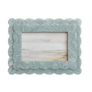 DX Designs Stone Look Color Resin Inlay Photo Frame Top Design <b>Wall</b> <b>Table</b> Decorative Picture Frame <b>Wall</b> Art Frames - Product Image 1