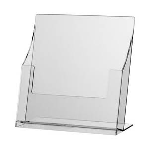 Support de lecture moderne en acrylique, organisateur transparent pour magazines, bonbons, supports de luxe pour livres, solution de rangement de bureau en acrylique - Product Image 1