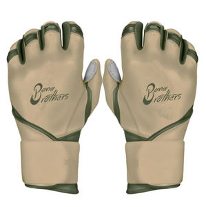 Guantes de Bateo de Béisbol para Adultos y Jóvenes, de Piel de Oveja Cabretta, Personalizados, con Puño Corto, para Softbol y Béisbol Masculino - Product Image 1