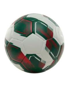 Ballon de football d'entraînement professionnel TORO SKINS en cuir PU, taille 5, rayures vertes, durable, cousu à la machine - Product Image 4
