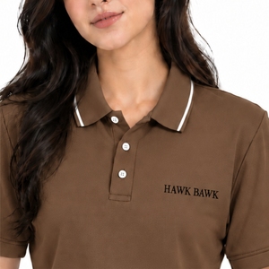 <b>Women</b> <b>Polo</b> <b>Shirt</b> Short Sleeve Custom Wear Outdoor Casual Style Smart Everyday Wear Minimal Casual Design Modern Clothing <b>Shirt</b> - Product Image 4